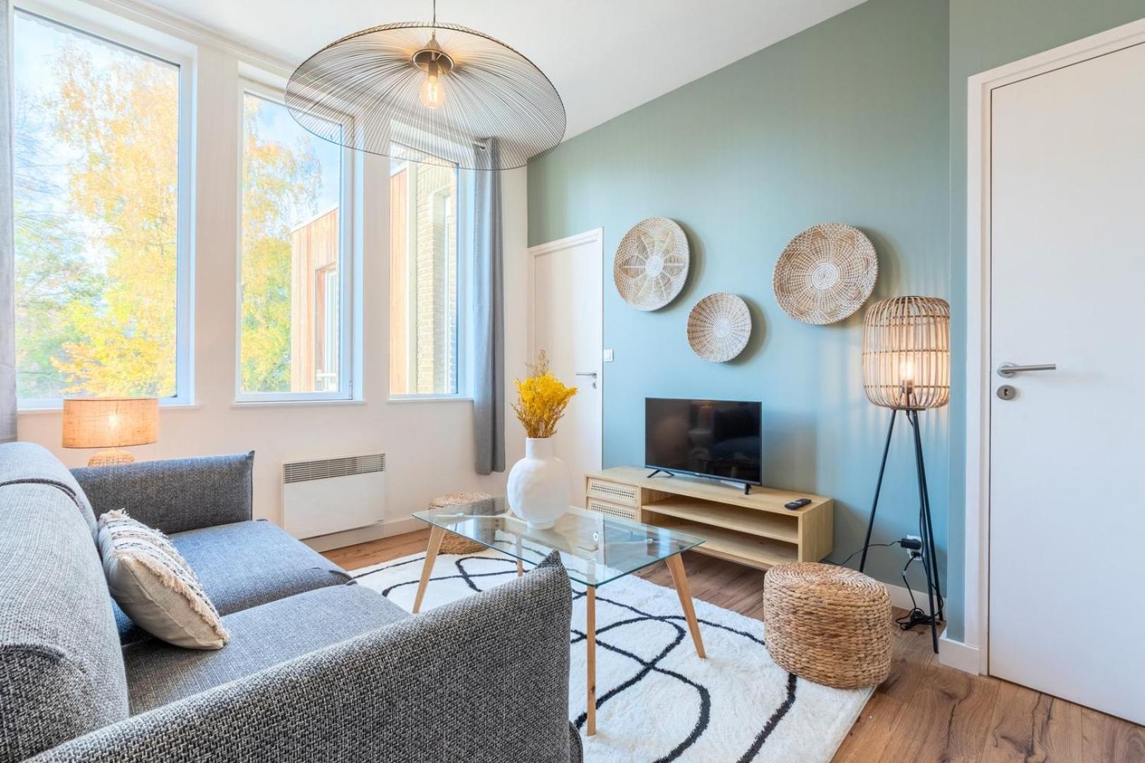 Modern, Quiet 3-Bedroom Apartment With Parking Marcq-en-Baroeul Exterior foto